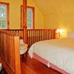 One Bedroom Cottage A: Master Bedroom 2 Ucluelet holiday cabins