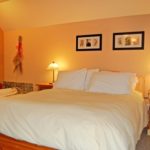One Bed Cottage E: Master Bedroom cottage on vancouver island