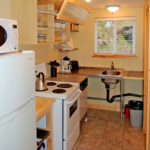 One Bedroom Cottage F: Kitchen cottage near tofino